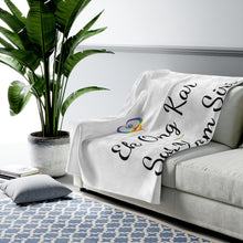 Load image into Gallery viewer, Ek Ong Kar Long Chant- Mantra Velveteen Plush Blanket