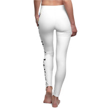 Load image into Gallery viewer, Long Sat Short Nam Chakra White Leggings