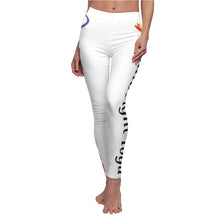 Load image into Gallery viewer, Long Sat Short Nam Chakra White Leggings