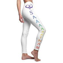 Load image into Gallery viewer, Long Sat Short Nam Chakra White Leggings