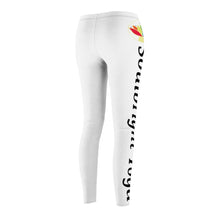 Load image into Gallery viewer, Soulbright Yoga Black on White Leggings
