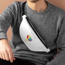 Load image into Gallery viewer, SoulBright Yoga- Fanny Pack- White/Gray
