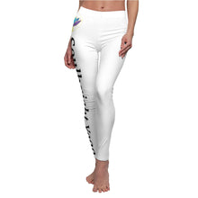 Load image into Gallery viewer, Soulbright Yoga Black on White Leggings
