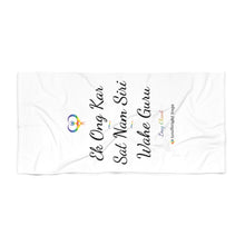 Load image into Gallery viewer, SBY- Ek Ong Kar Beach Towel
