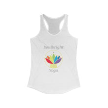 Load image into Gallery viewer, SoulBright Yoga Women&#39;s Racerback Tank- White
